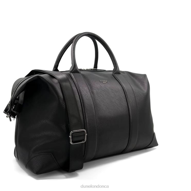 Dune London Patricio Men Logo-Detail Holdall Black 2Z0DB732