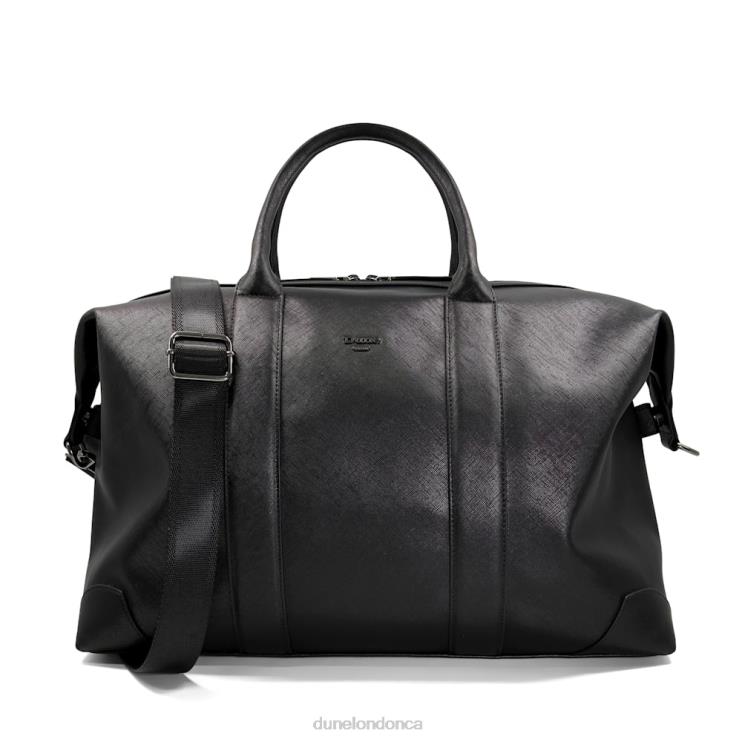 Dune London Patricio Men Logo-Detail Holdall Black 2Z0DB732