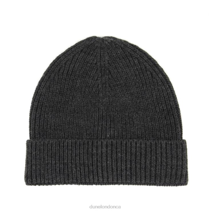 Dune London Orilla Men Rib-Knit Hat Grey 2Z0DB725