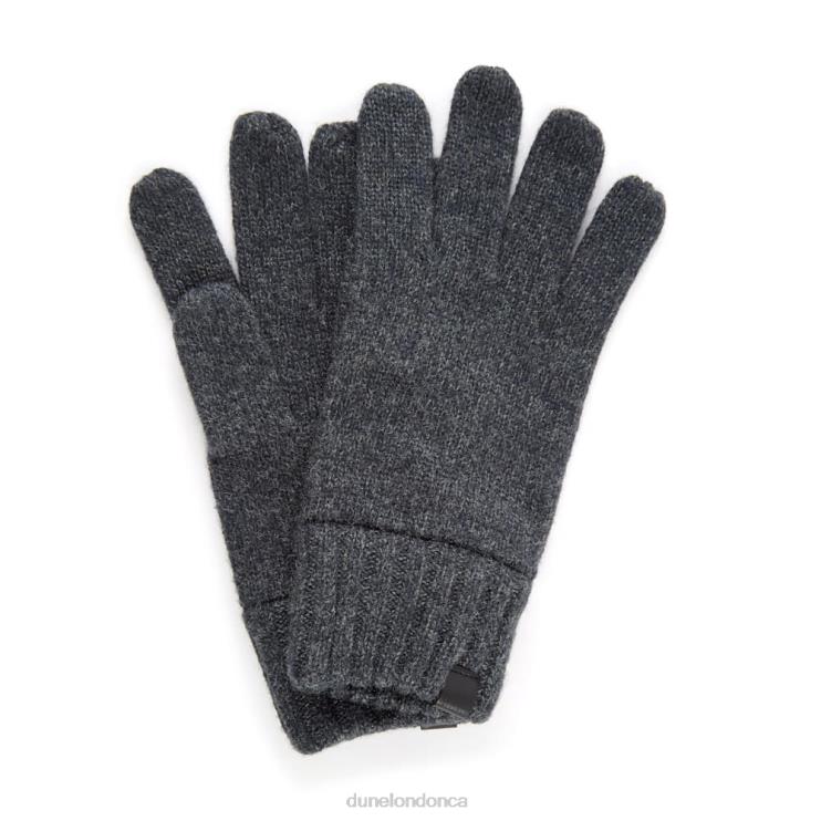 Dune London Nikolai Men Twist Knit Gloves Navy 2Z0DB818