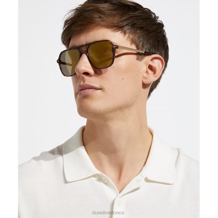 Dune London Osark Men Oversizezd Sunglasses Tortoiseshell 2Z0DB767