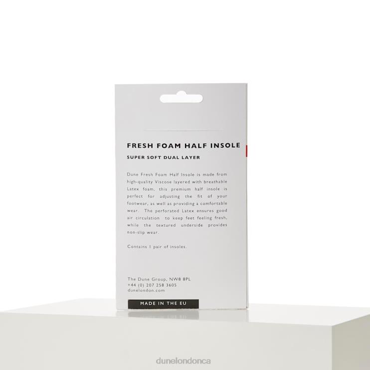 Dune London Insole Unisex Half Foam Insole White 2Z0DB395