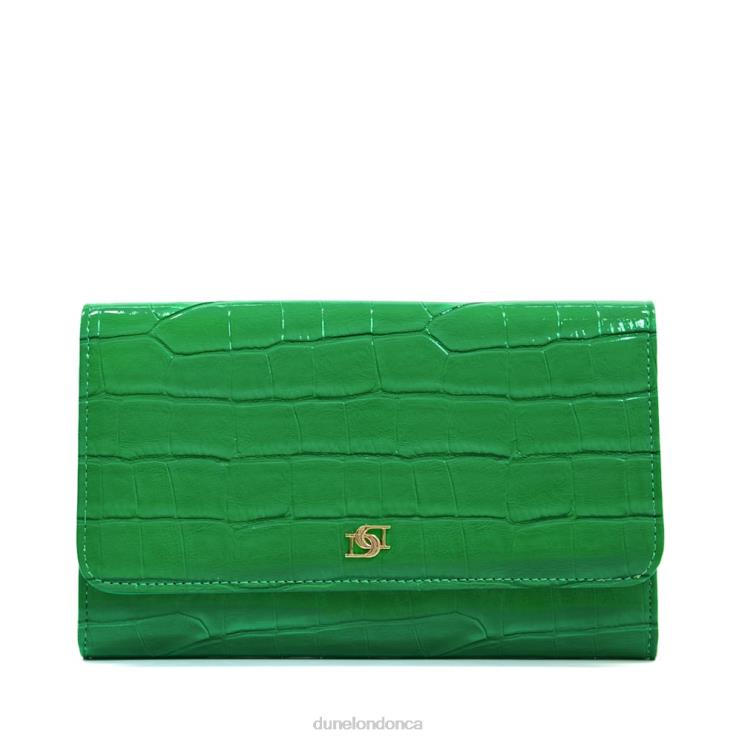 Dune London Soaring Women Travel Wallet Green 2Z0DB250