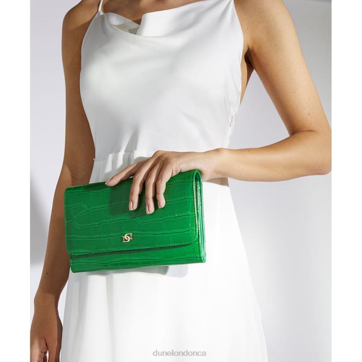 Dune London Soaring Women Travel Wallet Green 2Z0DB250
