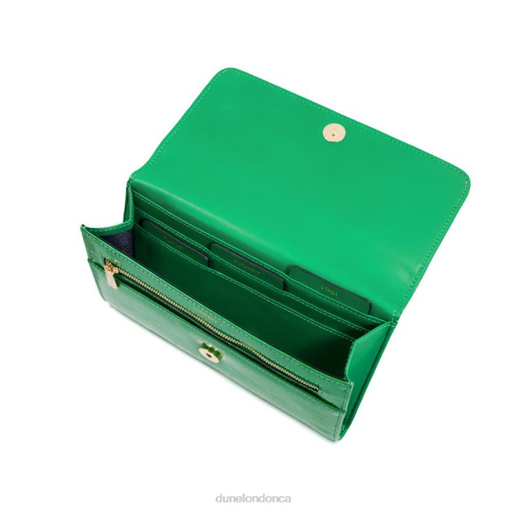 Dune London Soaring Women Travel Wallet Green 2Z0DB250
