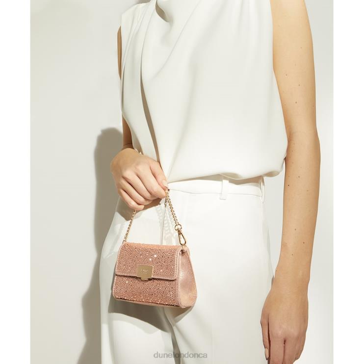 Dune London Selin Women Mini Bag Charm Blush 2Z0DB203