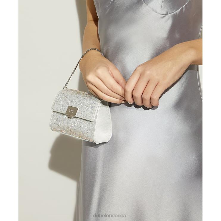 Dune London Selin Women Mini Bag Charm Silver 2Z0DB205