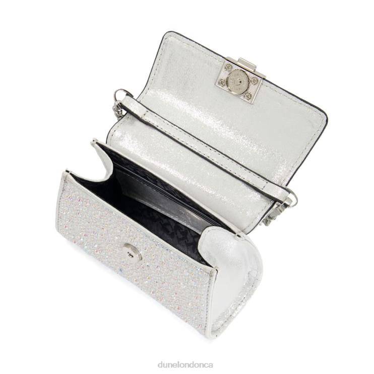 Dune London Selin Women Mini Bag Charm Silver 2Z0DB205