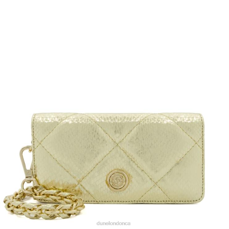 Dune London Skie Women Quilted Micro Bag Gold 2Z0DB35