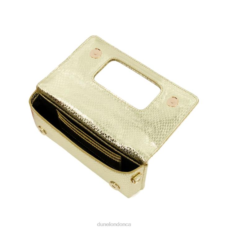 Dune London Skie Women Quilted Micro Bag Gold 2Z0DB35