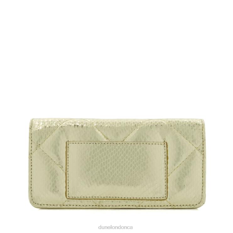Dune London Skie Women Quilted Micro Bag Gold 2Z0DB35