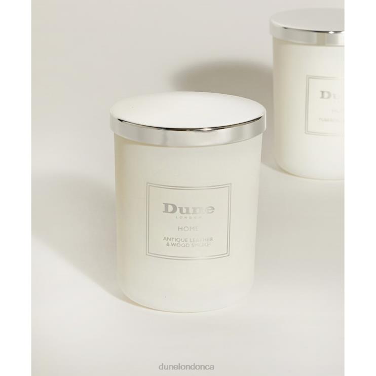 Dune London Candle3 Women Wood Smoke Scented Candle Silver 2Z0DB359