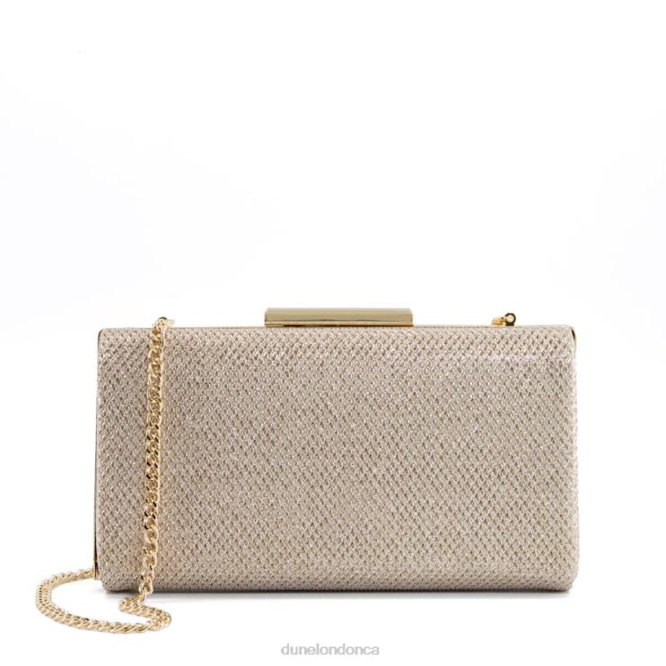 Dune London Binita Women Glitter Clutch Bag Gold 2Z0DB352