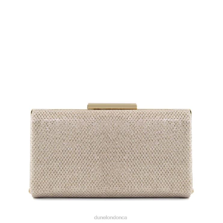 Dune London Binita Women Glitter Clutch Bag Gold 2Z0DB352