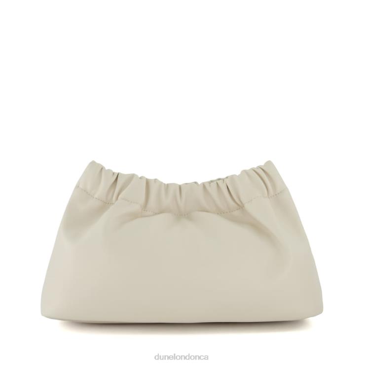 Dune London Bonanza Women Diamante-Detail-Clutch-Bag Ecru 2Z0DB88