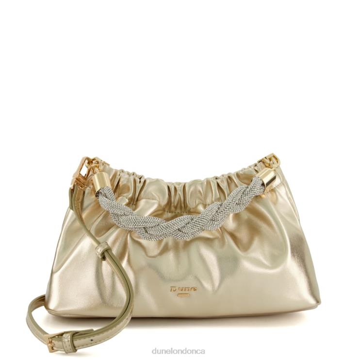 Dune London Bonanza Women Diamante-Detail Clutch Bag Rose Gold 2Z0DB90