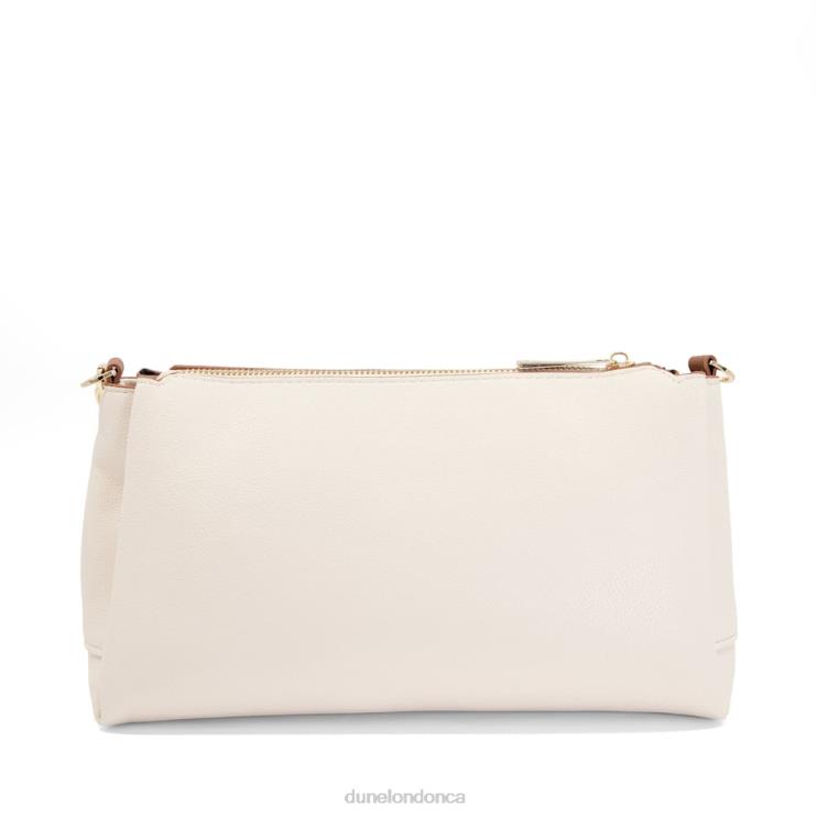 Dune London Daylana Women Cutwork Chain-Trimmed Crossbody Bag Nude 2Z0DB275