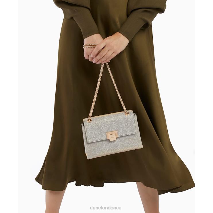 Dune London Bondi Women Chain-Handle Bag Gold 2Z0DB369