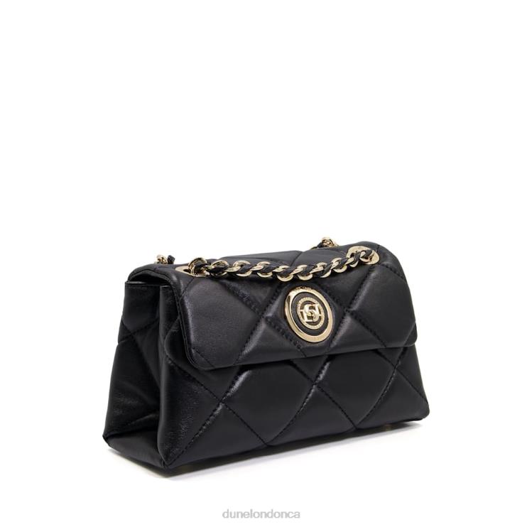 Dune London Duchess S Women Small Quilted Leather Bag Black 2Z0DB342
