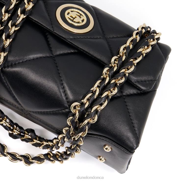 Dune London Duchess S Women Small Quilted Leather Bag Black 2Z0DB342