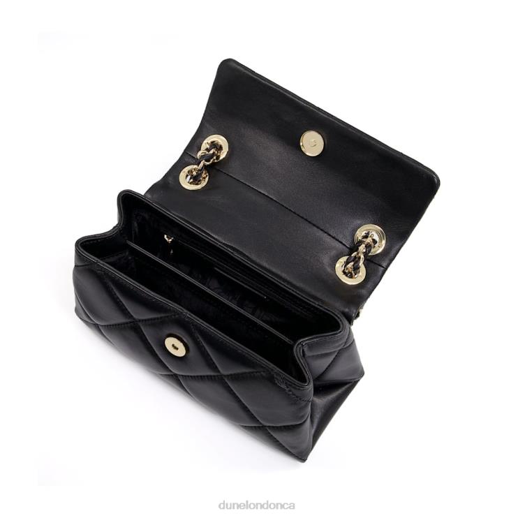 Dune London Duchess S Women Small Quilted Leather Bag Black 2Z0DB342
