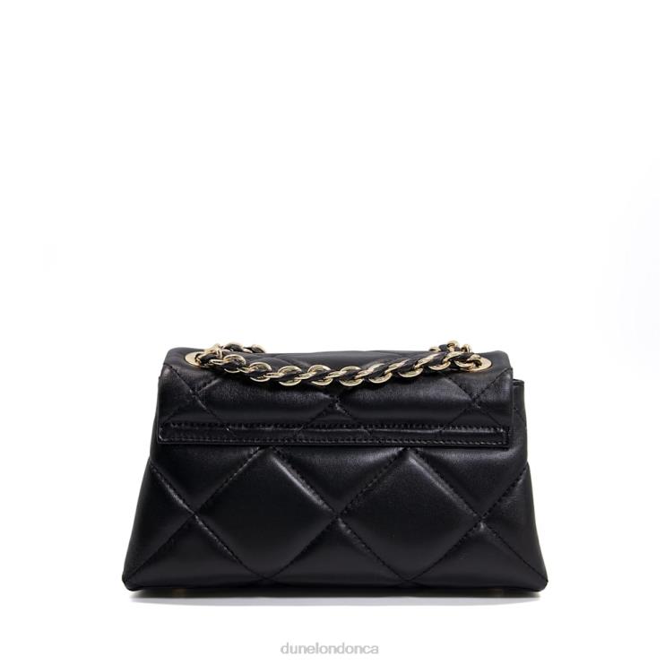 Dune London Duchess S Women Small Quilted Leather Bag Black 2Z0DB342
