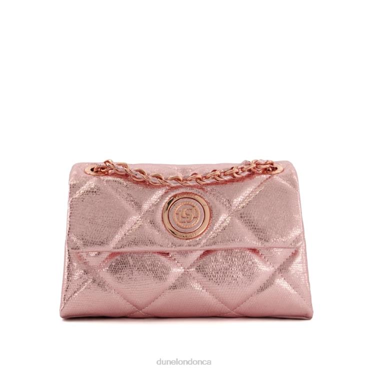 Dune London Duchess S Women Small Quilted Leather Bag Pink 2Z0DB26