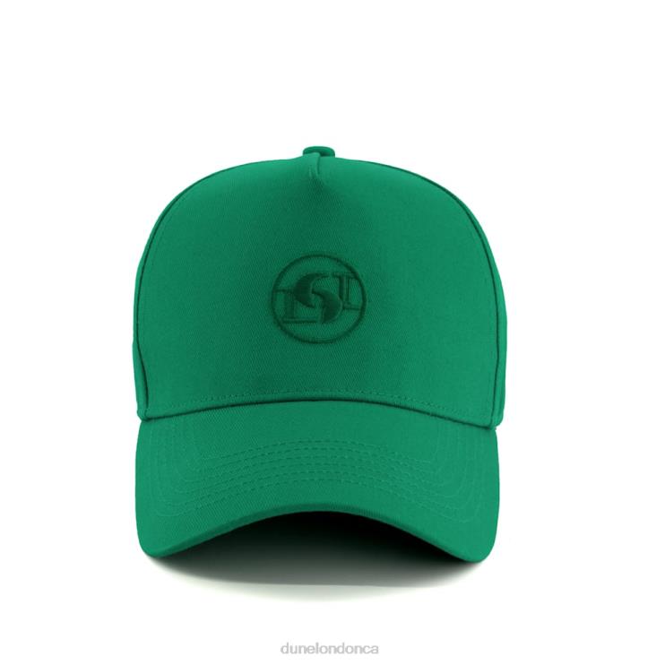 Dune London Fieldings Women DD-Interlock Baseball Cap Green 2Z0DB163