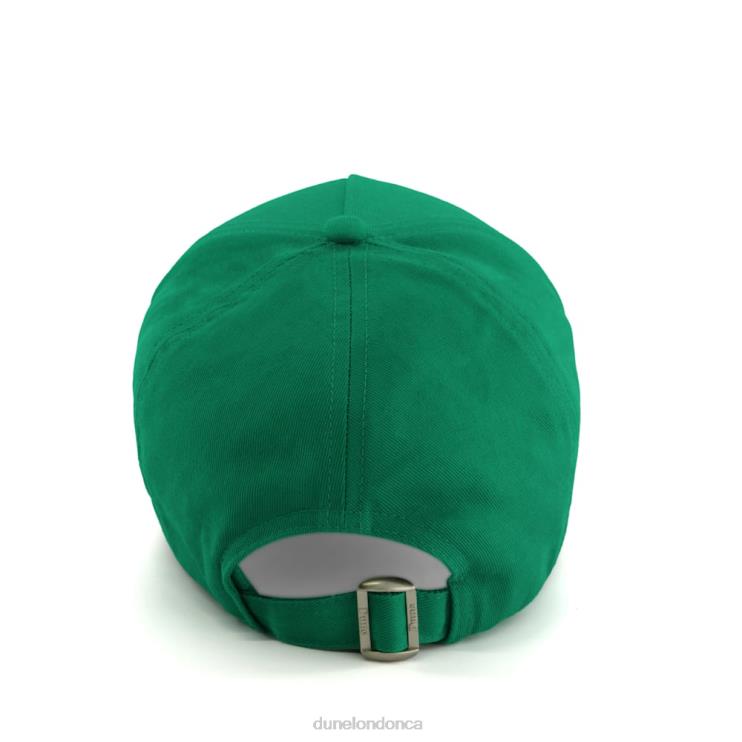 Dune London Fieldings Women DD-Interlock Baseball Cap Green 2Z0DB163