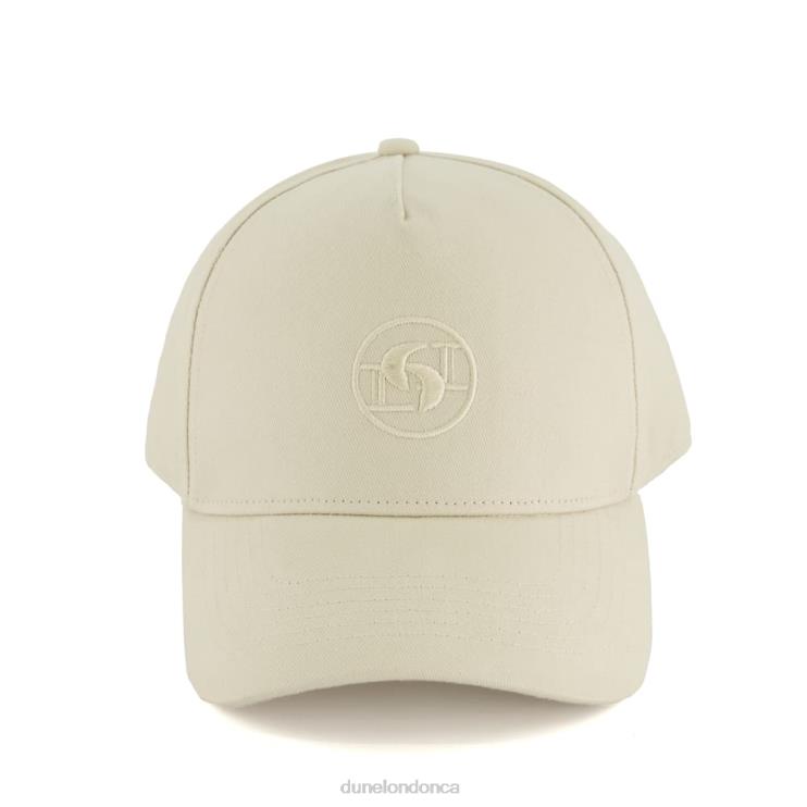 Dune London Fieldings Women DD-Interlock Baseball Cap Natural 2Z0DB2