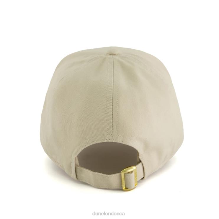 Dune London Fieldings Women DD-Interlock Baseball Cap Natural 2Z0DB2