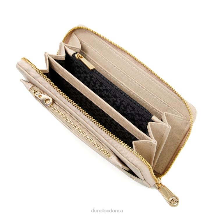 Dune London Kalen Women Removable-Pouch Branded Purse Nude 2Z0DB187