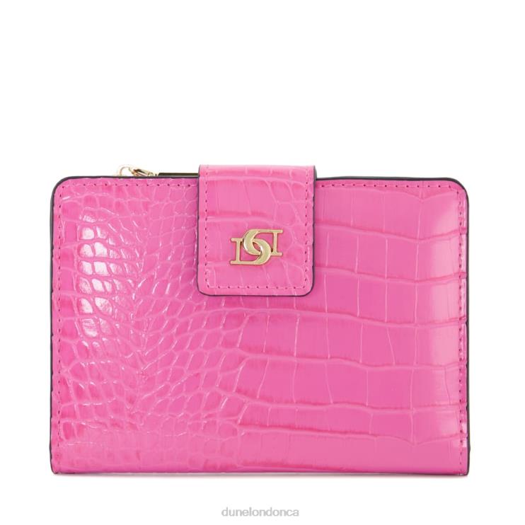 Dune London Kenners Women Croc-Effect Purse Pink 2Z0DB144