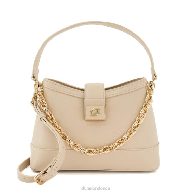 Dune London Desirable Women Medium Chain-Detail Shoulder Bag Nude 2Z0DB190