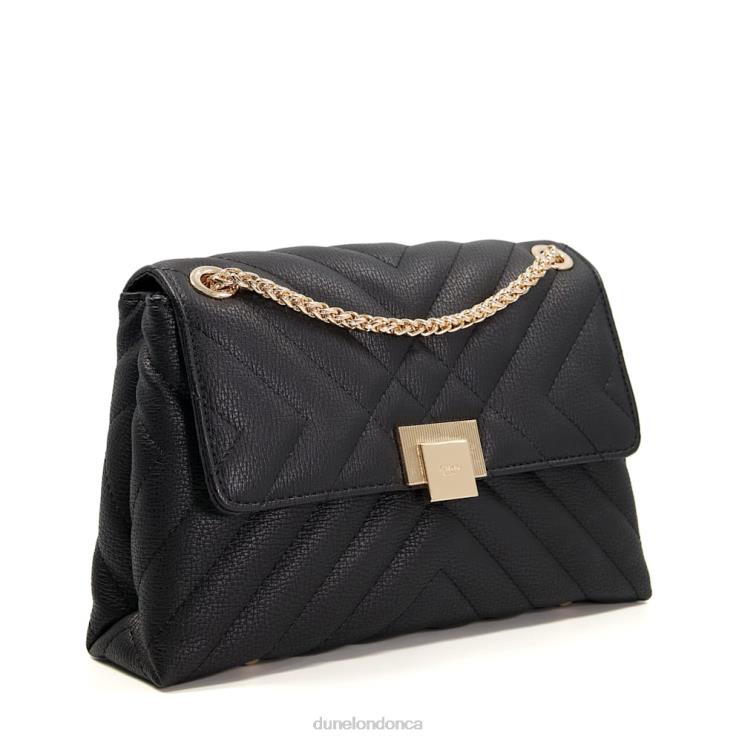 Dune London Dorchester Women Small Quilted Shoulder Bag Black 2Z0DB244