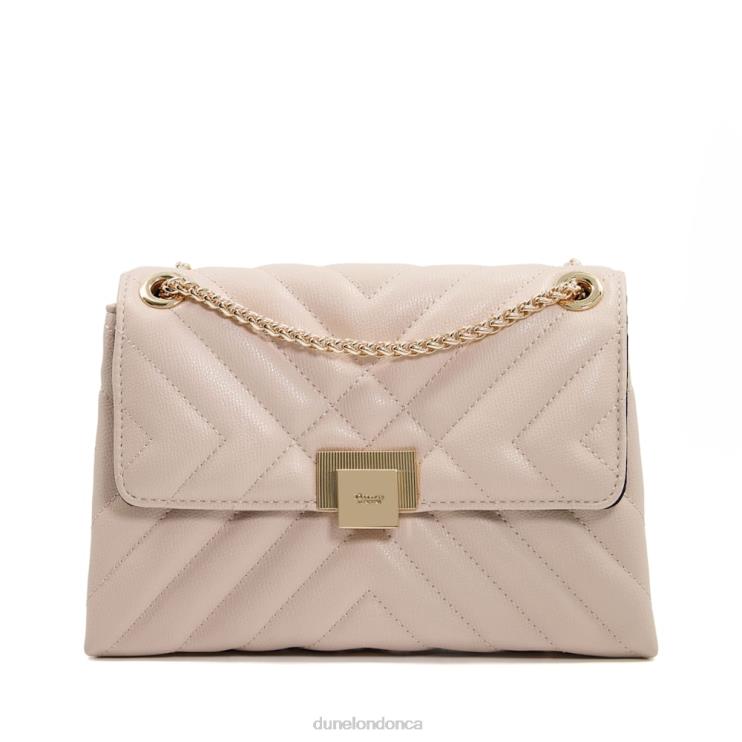 Dune London Dorchester Women Small Quilted Shoulder Bag Ecru 2Z0DB247