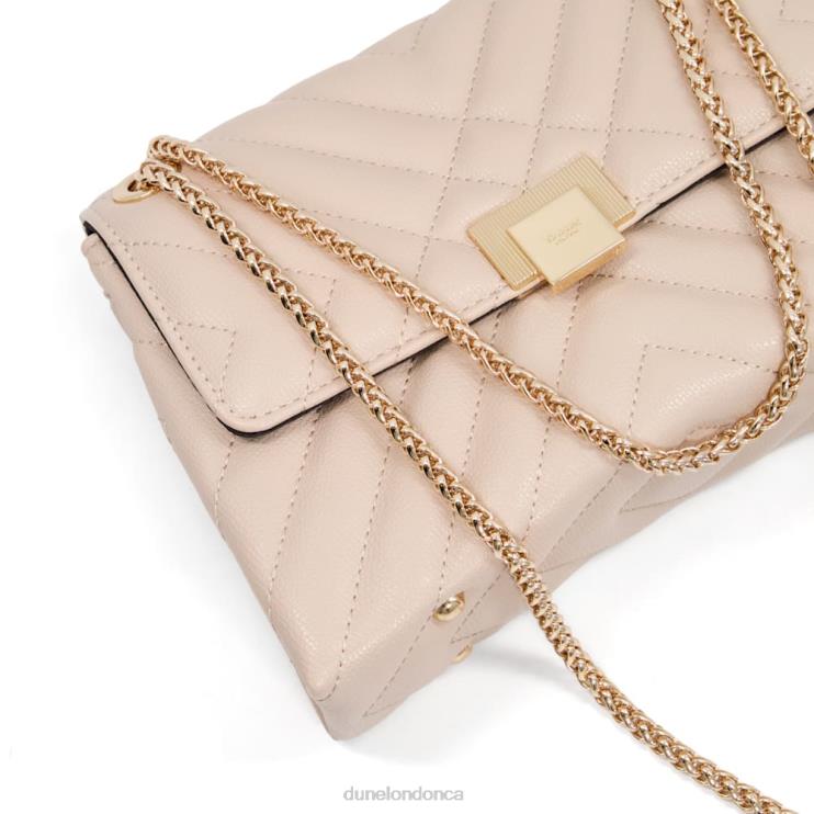 Dune London Dorchester Women Small Quilted Shoulder Bag Ecru 2Z0DB247