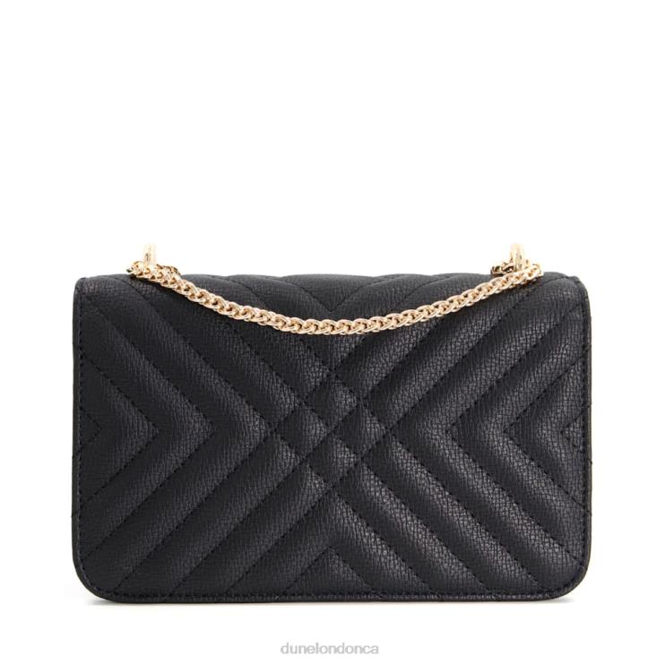 Dune London Edorchie Women Quilted Chain Handle Shoulder Bag Black 2Z0DB249