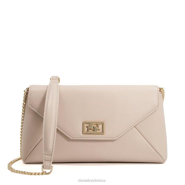 Dune London Elissia Women Chain Handle Shoulder Bag Ecru 2Z0DB334