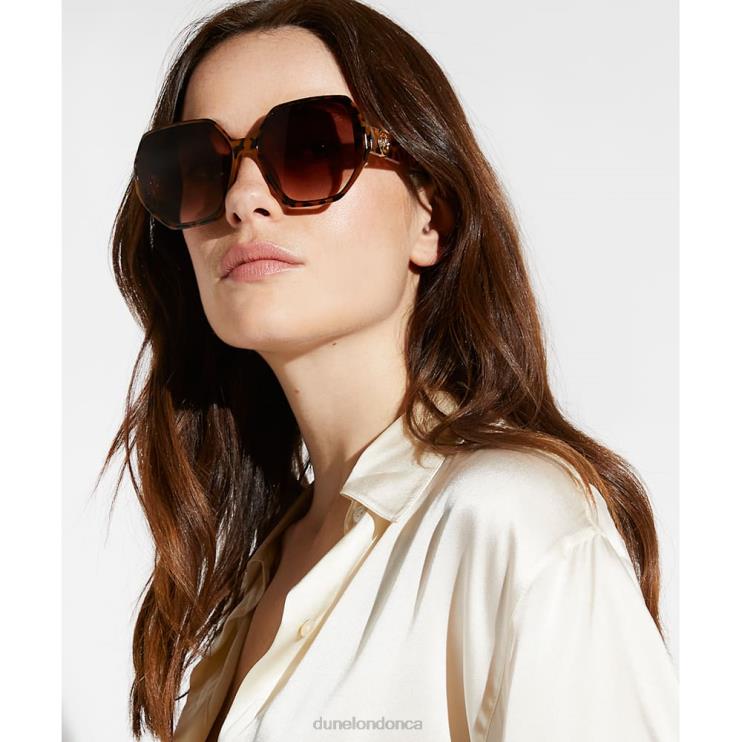 Dune London Gracies Women Oversized Sunglasses Tortoiseshell 2Z0DB95