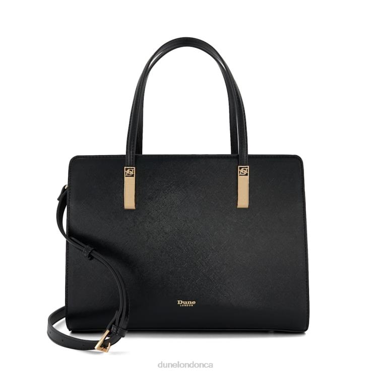 Dune London Denbeigh Women Branded Tote Bag Black 2Z0DB32