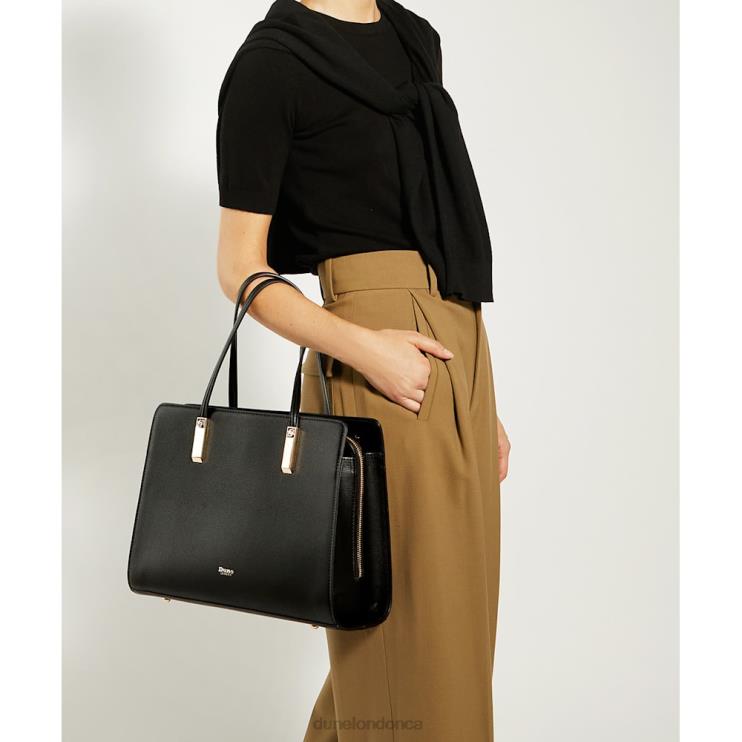 Dune London Denbeigh Women Branded Tote Bag Black 2Z0DB32