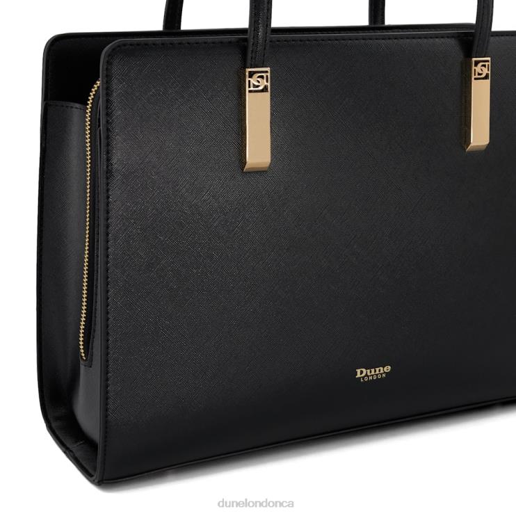 Dune London Denbeigh Women Branded Tote Bag Black 2Z0DB32