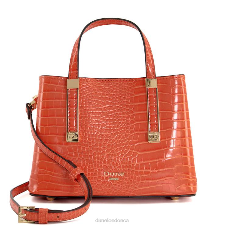 Dune London Dinkydorrie Women Unlined Mini Tote Bag Orange 2Z0DB269
