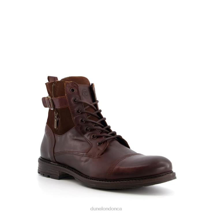 Dune London Call Men Casual Buckle Detail Ankle Boots Brown 2Z0DB866