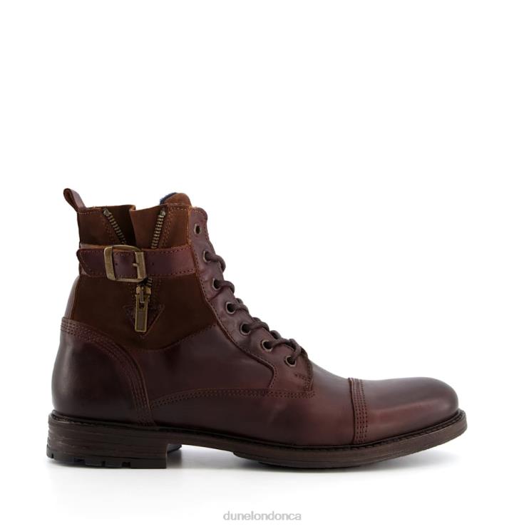 Dune London Call Men Casual Buckle Detail Ankle Boots Brown 2Z0DB866