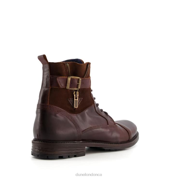 Dune London Call Men Casual Buckle Detail Ankle Boots Brown 2Z0DB866