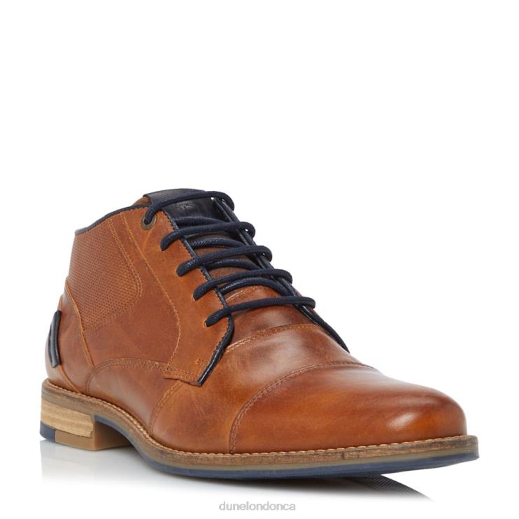 Dune London Carls Men Lace Up Ankle Boots Tan 2Z0DB870