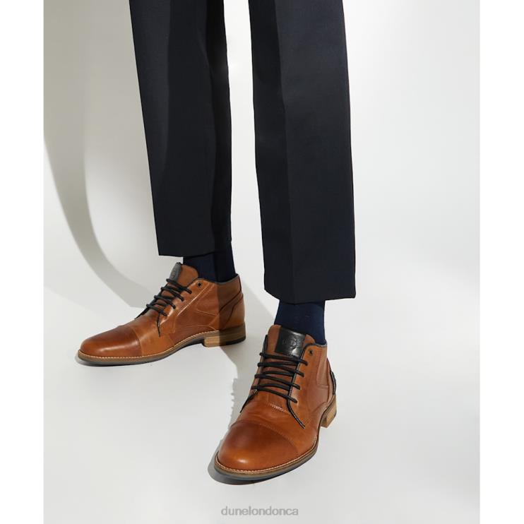 Dune London Carls Men Lace Up Ankle Boots Tan 2Z0DB870