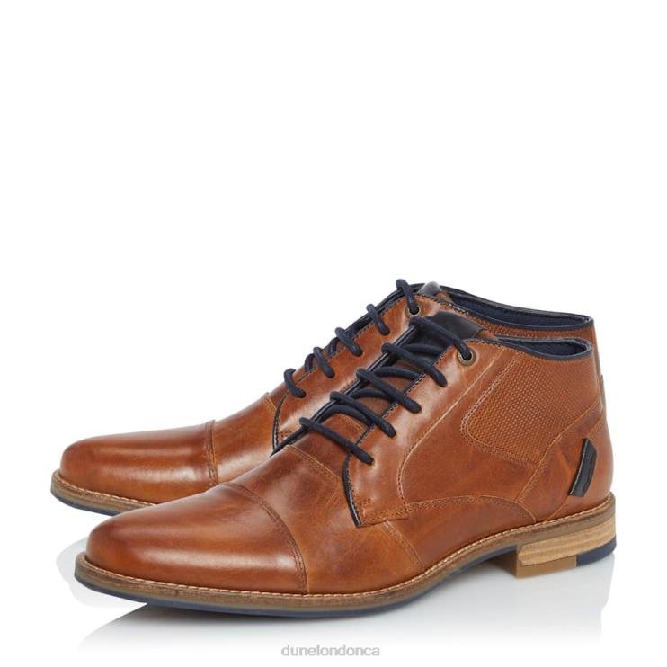 Dune London Carls Men Lace Up Ankle Boots Tan 2Z0DB870